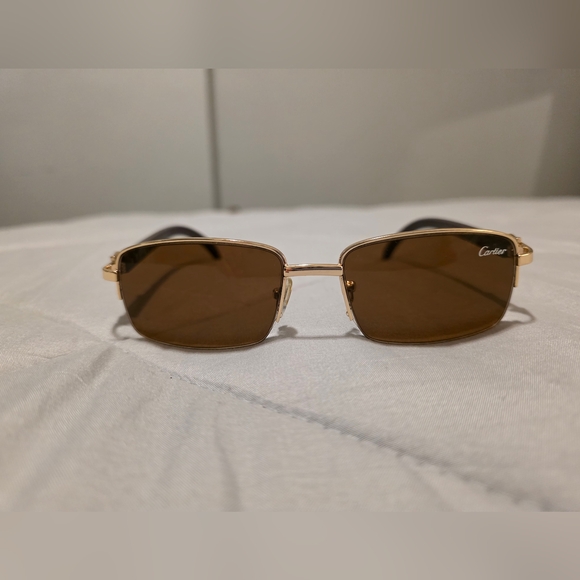 unbranded Other - CARTIER Sunglasses with Brown Lenses New Unisex